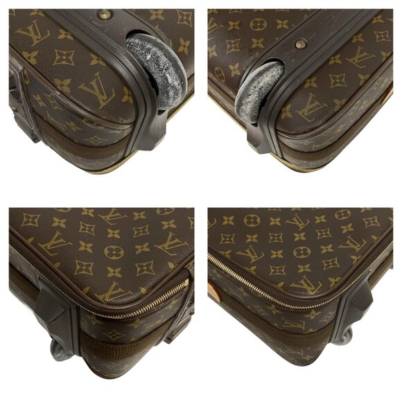 LOUIS VUITTON Pegase 60 (Old model) Monogram Suitcase 644-062925 - Picture 6 of 13